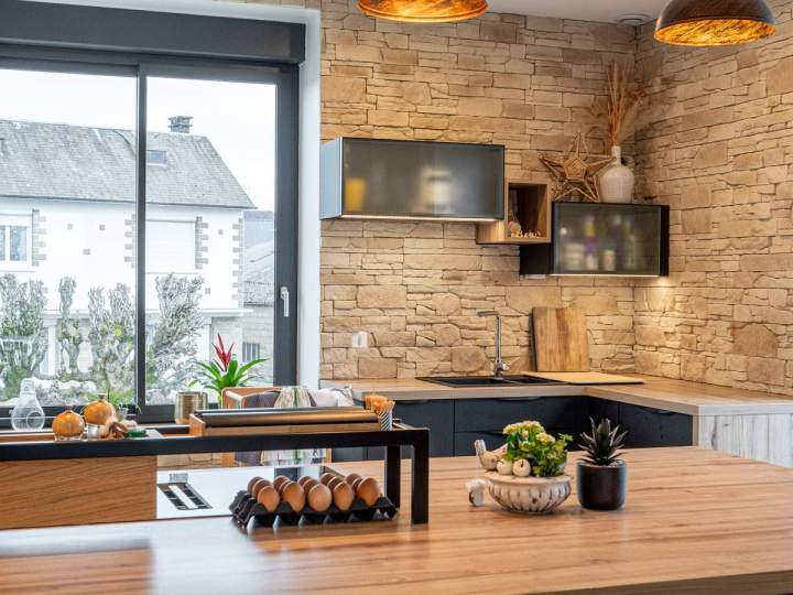 Nous aménageons des cuisines modernes.